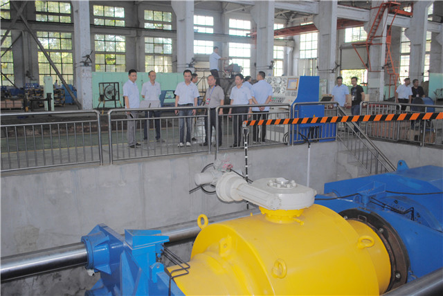 中石化新气公司一行莅临飞球公司参观考察